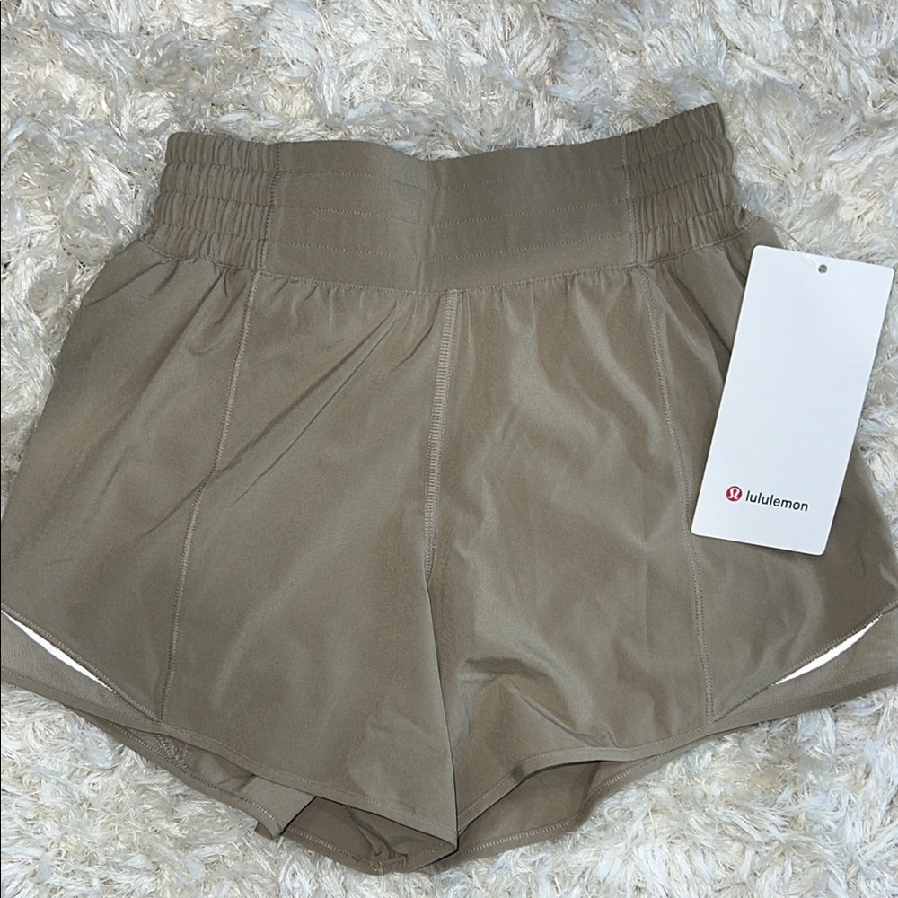 lululemon athletica Women's Tan Shorts